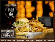 Tablet Screenshot of melsburgerbar.com